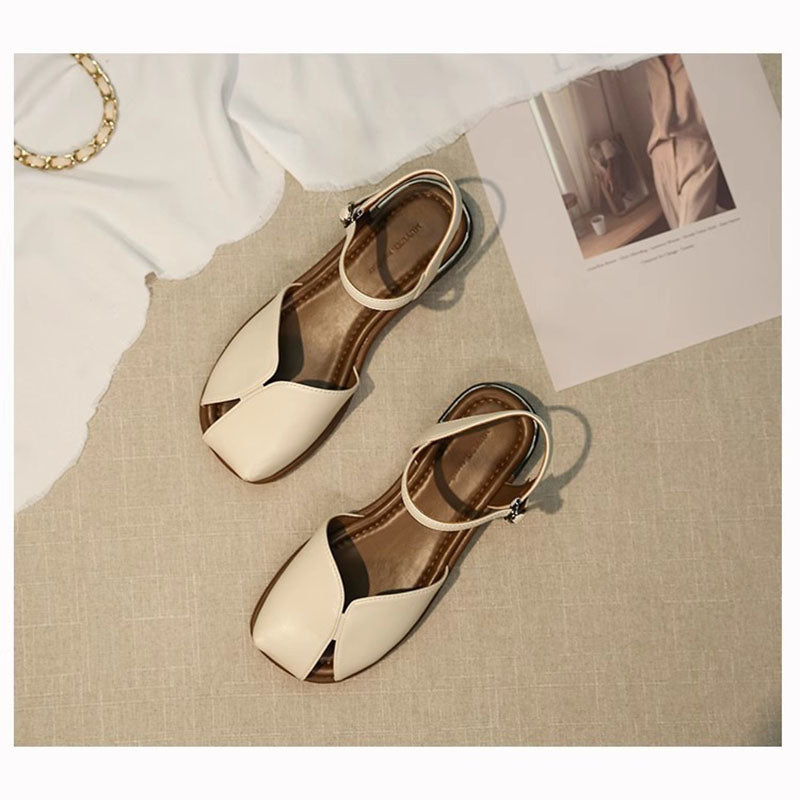 Summer Retro Casual Soft Flat Roman Sandals