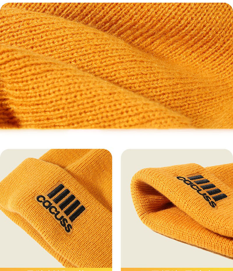 Retro Knitted Warm Hat for Men and Women