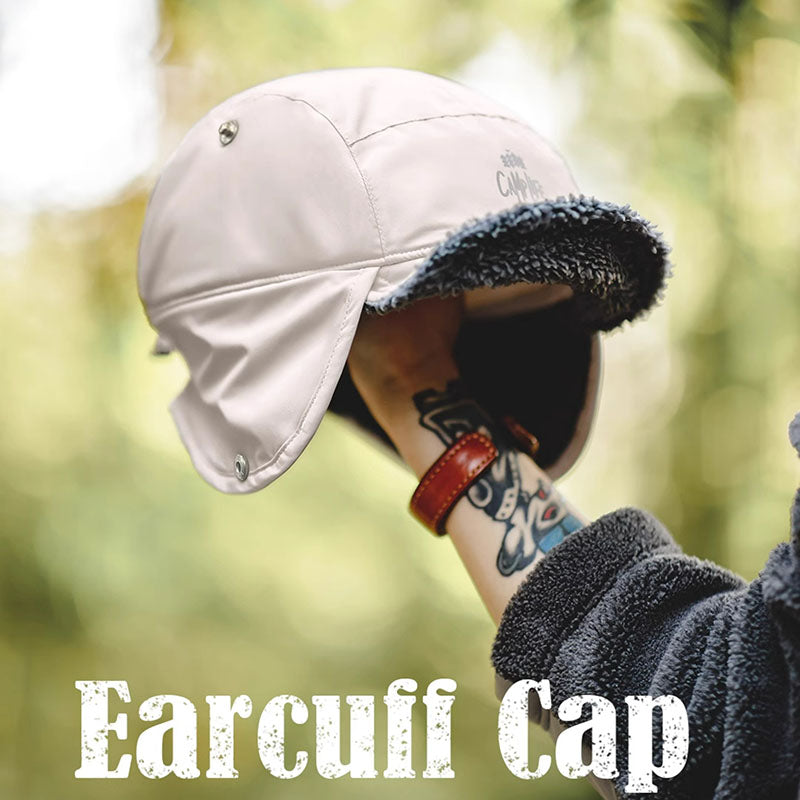 Vintage Earcuff Cap Adjustable Cold Hat