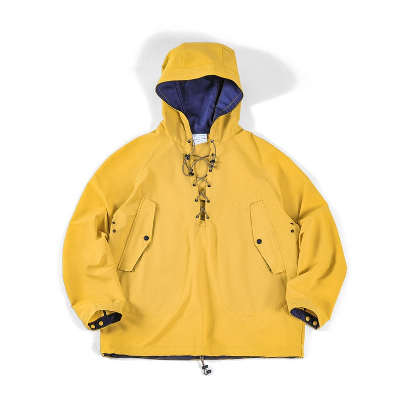 Vintage Navy Wet Weather Parka