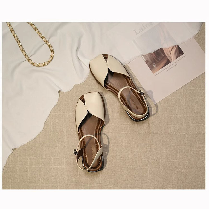 Summer Retro Casual Soft Flat Roman Sandals