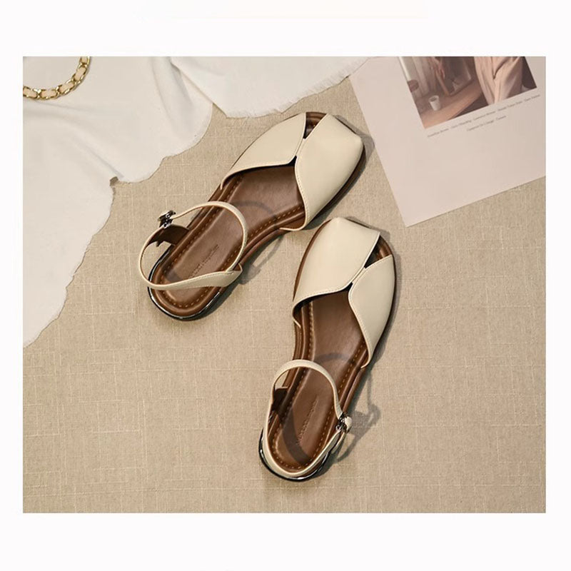 Summer Retro Casual Soft Flat Roman Sandals