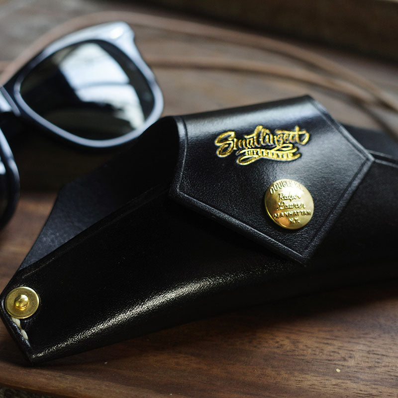 Retro Handmade Leather Glasses Case