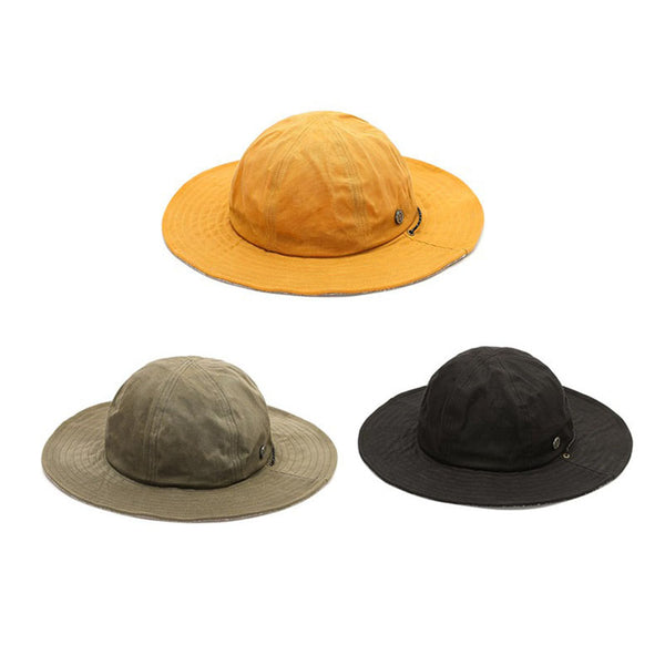 New Style Wax Cloth Fisherman Hat Outdoor Sun Protection Hat