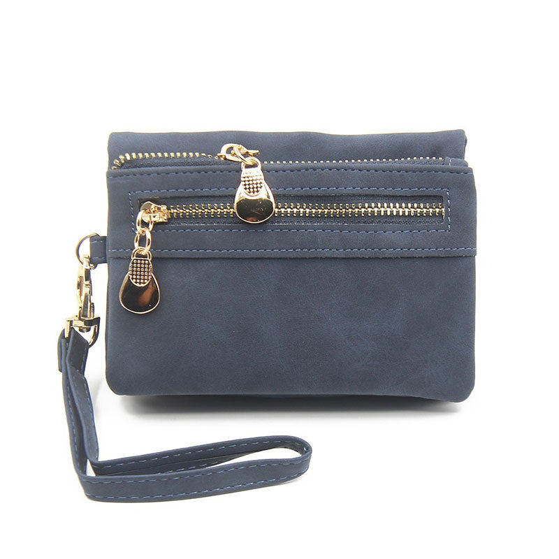 Retro Mini Zipper  Women's Wallet