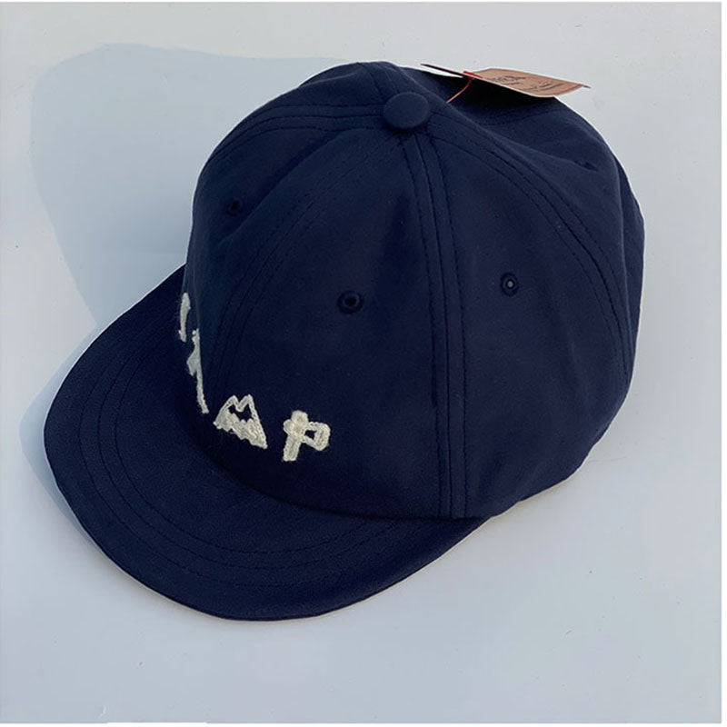 Retro Short Brimmed Hat Sun Visor Baseball Cap