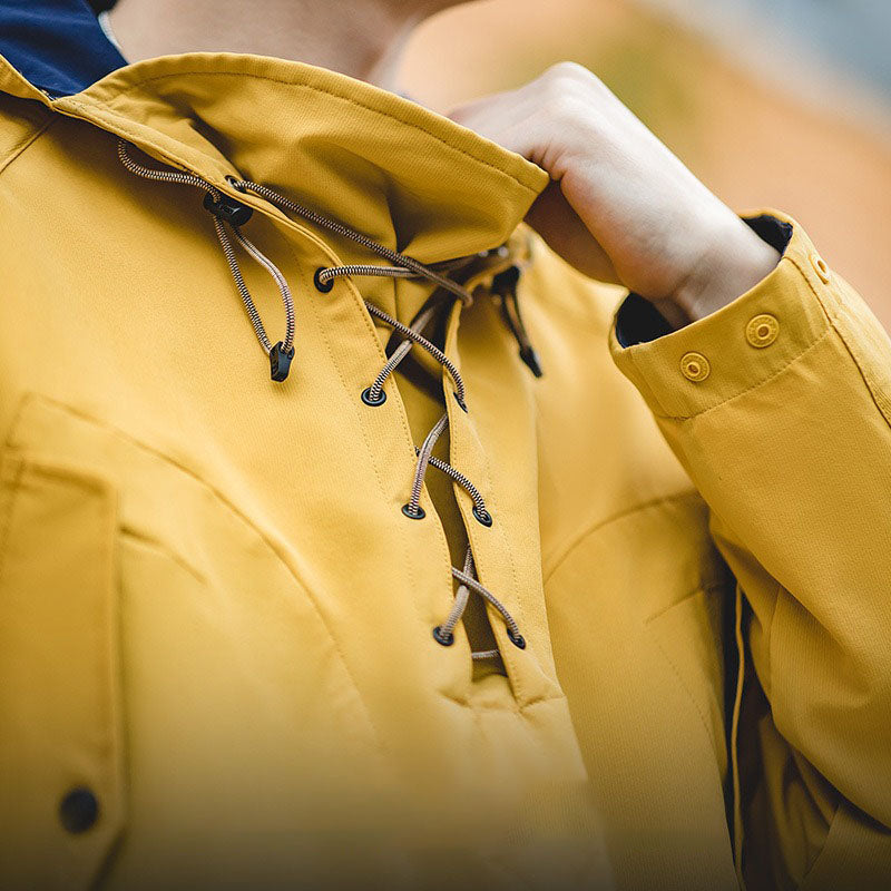 Vintage Navy Wet Weather Parka