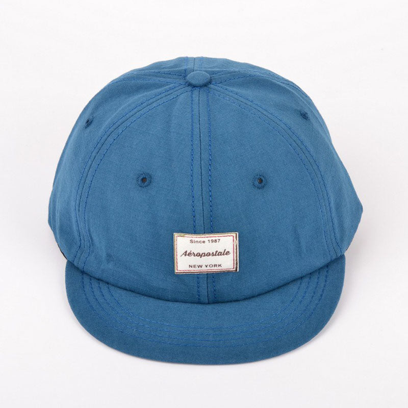 Spring and Summer Retro Personality Short Brim Men and Women Lovers Soft Top Baseball Cap