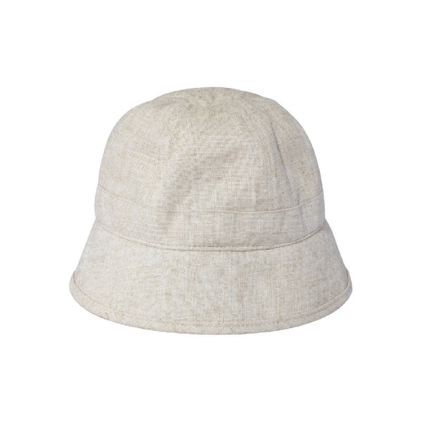 Spring and Summer Linen Breathable Dome Hat Sun Protection Fisherman Hat Basin Hat