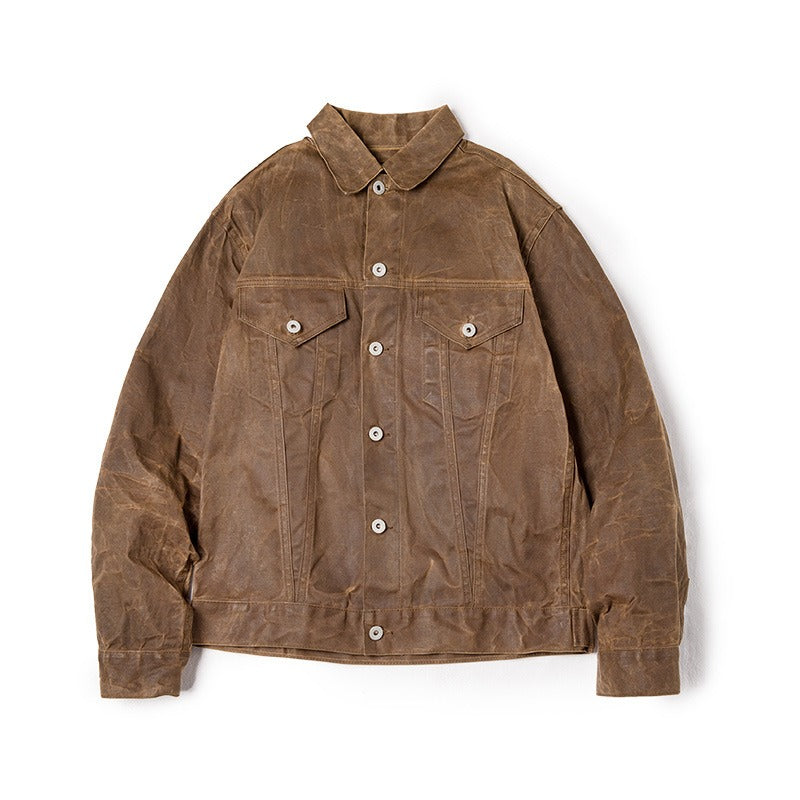 Retro Oil Wax Jacket