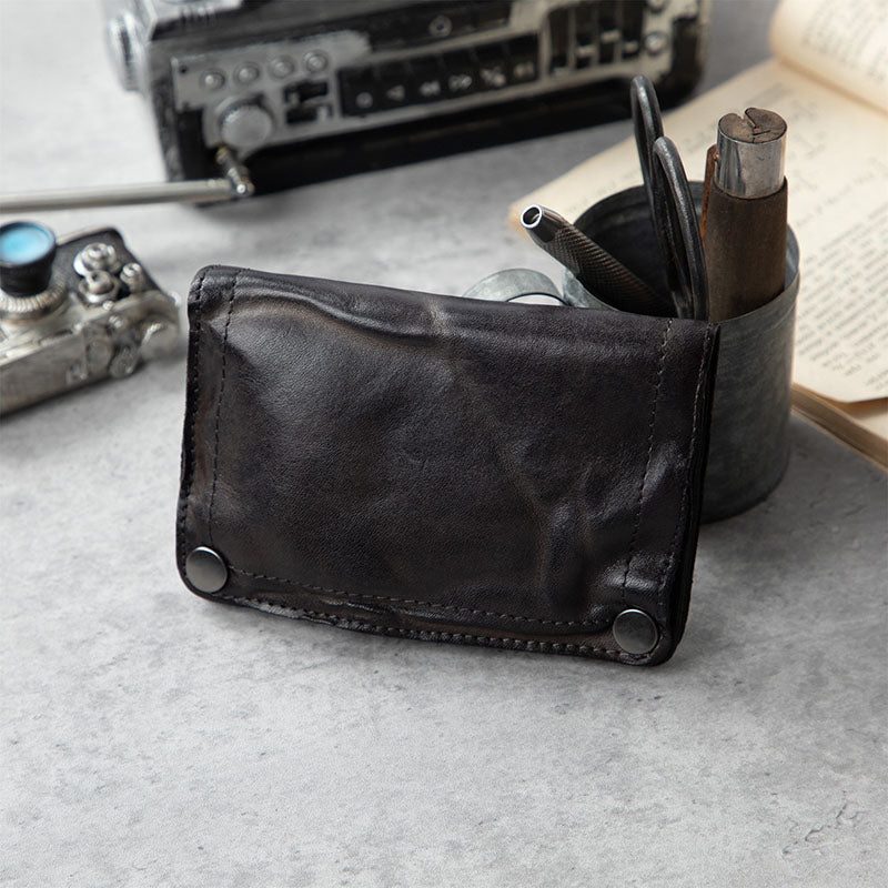 Retro Handmade Genuine Leather Wallet