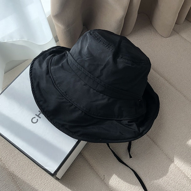 Summer Large Brimmed Sun Protection Quick Drying Foldable Fisherman Hat