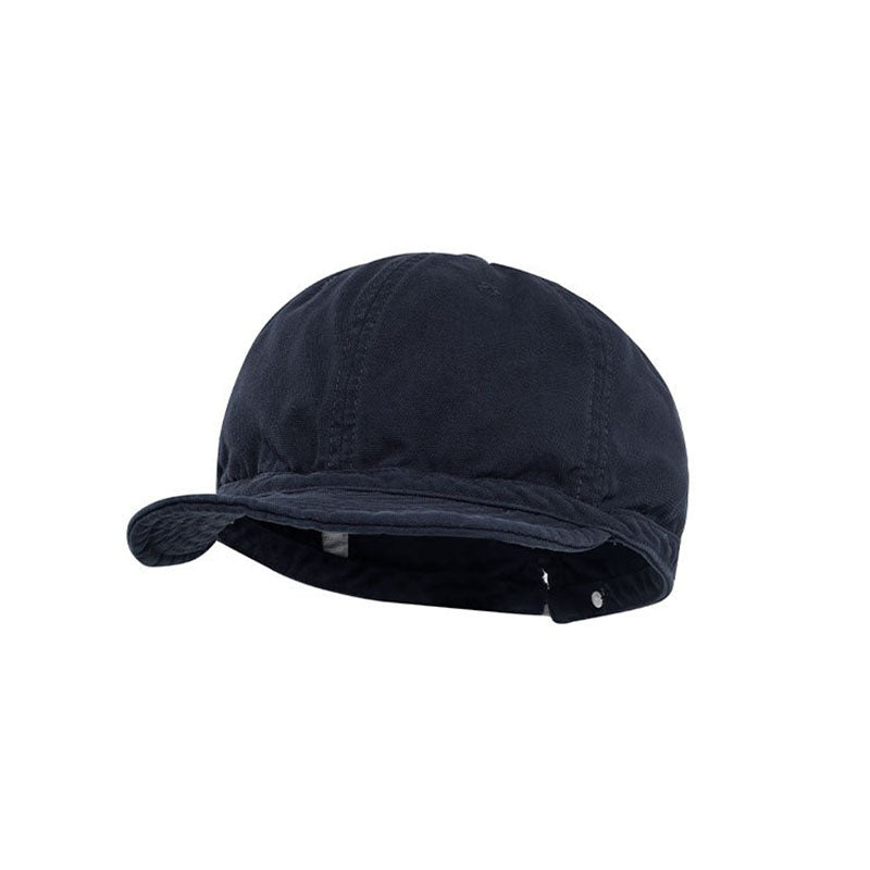 Soft-top Cotton Short Brim Baseball Hats for Men/Women